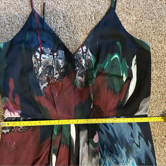 Chelsea 28 print faux wrap dress size 8 - Picture 8 of 9